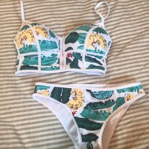 Tropical swimsuit